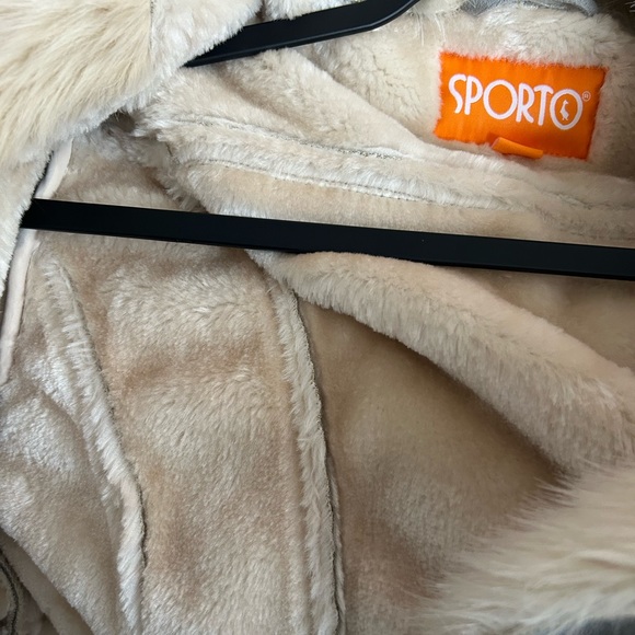 Y2K Faux Fur Suede Jacket - Picture 6 of 7